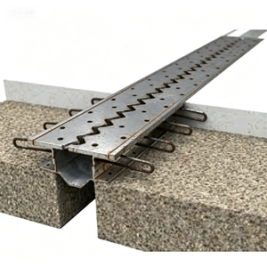 Joint de dilatation en acier inoxydable avec profil en alliage et bande d'étanchéité en caoutchouc renforcé – Conception durable et moderne - Product Image 1