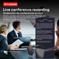 HYUNDAI HYC8 BT 6.0 Traducteur IA à Conduction Osseuse Lunettes Intelligentes IA Haut de Gamme Écouteurs HiFi sans Fil Sportifs