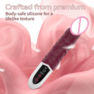 Vibratore Realistico in Silicone per <span class=keywords><strong>Donne</strong></span>, 12 Potenti Modalità di Vibrazione, Ricaricabile USB, 100% Impermeabile, per Clitoride e Punto G - Product Image 4