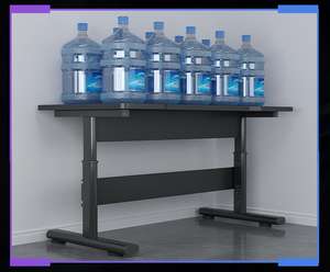 <span class=keywords><strong>Scrivania</strong></span> da Gaming Ergonomica Regolabile in Altezza di Alta Qualità Design Moderno per Camera da Letto/Soggiorno - Product Image 5