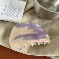 Pince à cheveux personnalisable en acétate texturé dégradé effet estompé, faite à la main, élégante, douce, féerique, de qualité supérieure, pour tresses, accessoire de fête