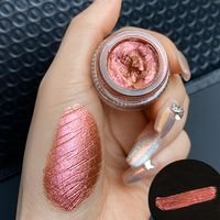 Palette d'ombres à paupières métalliques lumineuses Beautychain, paillettes brillantes mates, sans cruauté, option de logo de marque personnalisé, échantillon gratuit