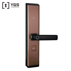 Cerradura inteligente inalámbrica con huella dactilar para puerta Delantera, cerradura de puerta principal de aluminio, Rfid para exterior, para puerta de madera - Product Image 2