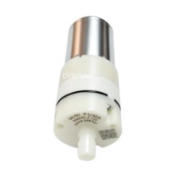 Pompe à diaphragme miniature DQB380-C DC3V6V pour machine à fumée, compresseur d'air portable haute pression entraîné par moteur hydraulique sans huile OEM