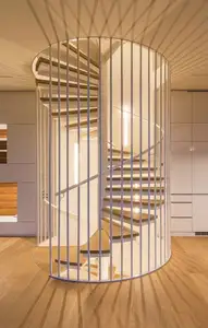 Spiral merdivenleri özelleştirmek masif meşe ahşap merdiven tasarımı henüz yorum yok