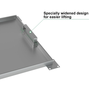 Copertura per scarico doccia a incasso in acciaio inossidabile per esterni, per pavimentazione stradale - Product Image 3