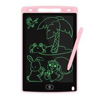 Portable tableau d'écriture graphique doodle bloc-notes coloré écriture tablette enfant numérique magique LCD pad taille personnalisée