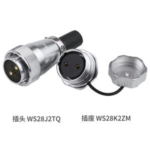 Conector de Aviación Serie WS28 de 2-7/8/10/12/16/17/20/24/26 Pines, Conector Eléctrico Macho/Hembra TQ/ZM, Sonda (IP67) - Product Image 4