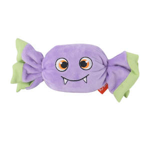Giocattoli per cani di Halloween in morbido peluche di zucca giocattolo da masticare con Squeaker trapunta interattiva per piccoli cani medi regalo di Halloween - Product Image 4