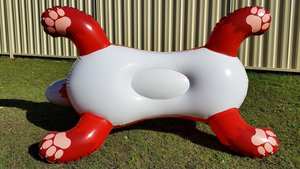 <span class=keywords><strong>Renard</strong></span> roux Ride-On Pool Toy <span class=keywords><strong>du</strong></span> monde gonflable Animaux de fête gonflables PVC Air Sealed Gonflable Cartoon Fox - Product Image 6