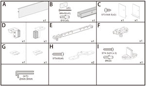 नए उत्पाद हार्डवेयर एक्सेसरी, गैटहाउस दरवाजा - Product Image 5