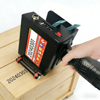 Impresora de Inyección de Tinta Portátil Automática de Alta Velocidad 80m/min 530Plus USB con Batería para Codificación de Códigos QR y de Barras