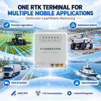 Terminal de positionnement de véhicule 4G NTRIP RTK GNSS, récepteur de niveau centimétrique pour systèmes autonomes et robotique