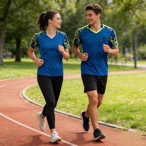 Camiseta Deportiva Minimalista de Color Sólido, Secado Rápido, Absorbe el Sudor, para el Día a Día, Ligera, Personalizable con Logotipo - Product Image 6