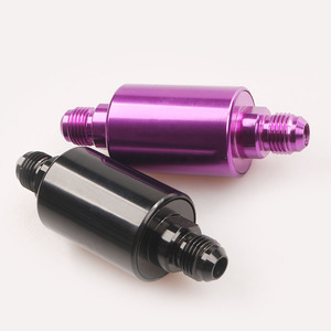 Adaptador de filtro de combustible AN6 FF 1007 para actualización y mejora, negro, morado, plateado, azul - Product Image 1