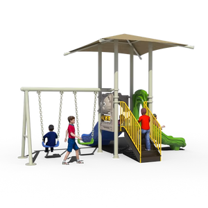 Aire <span class=keywords><strong>de</strong></span> <span class=keywords><strong>jeux</strong></span> extérieure attrayante pour enfants, équipement <span class=keywords><strong>de</strong></span> terrain <span class=keywords><strong>de</strong></span> jeu ancien pour l'école primaire - Product Image 1