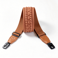 Sangle de guitare professionnelle à verrouillage automatique, sangle d'épaule large rembourrée avec coussin d'air 3D pour guitare électrique, acoustique et basse
