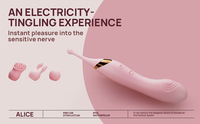 3 Siliconen Koppen Draagbare Vibrator 8 Frequentie Trillingen En Fladderende Masturbatie Trillingen Massager Vrouwen G-Spot Orgasme Pen