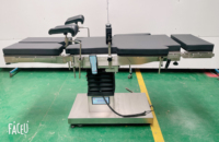 Mesa de Operaciones Eléctrica con Base de Acero Inoxidable para C-ARM/Rayos X, Mesa de Operaciones Ortopédicas para Uso Médico