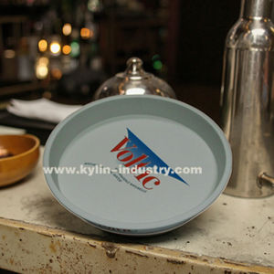 Bandeja redonda práctica de hojalata, nueva palabra of bucal - Product Image 1