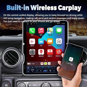 Autoradio Android 15 de 12,1 pouces Navirider pour Jeep Wrangler JL Gladiator Pickups JT 2018-2023, unité principale multimédia vidéo CarPlay - Product Image 2