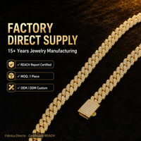 Collier Statement Massif en Laiton Plaqué Or avec Zircon, Style Hip Hop, Chaînes Cubaines de Luxe, Bijoux Tendance