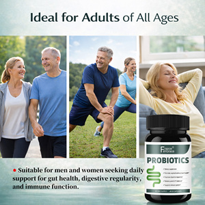 Fabricante de Suplementos Probióticos de Marca Privada con Prebióticos y Probióticos para la Salud Digestiva, 60 Cápsulas Vegetales Probióticas - Product Image 4