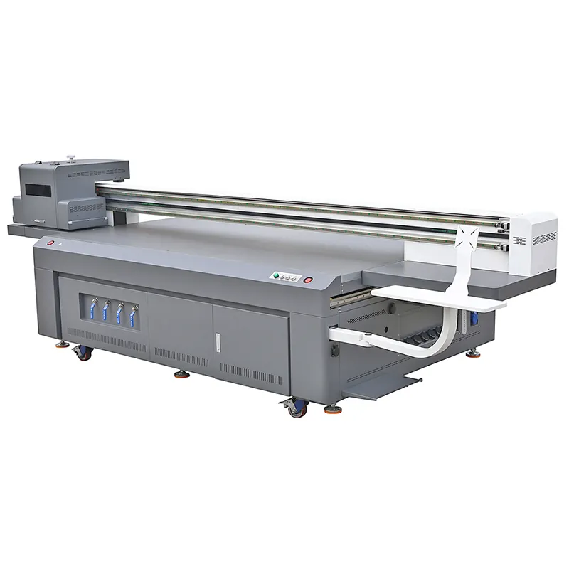 Large Wide Format Uv Printer Business Printing Machine Glass Metal Pvc Foam Yard Signs Wooden 2513 Uv Flatbed Printer Price