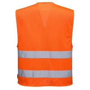 Portwest-C374ORR4X/5X meshair เสื้อกั๊กสีส้มสองวงมองเห็นได้ชัดเจนชุดทำงาน HI-VIS 5036108316779 - Product Image 2