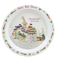Ensemble de vaisselle 3 pièces pour enfants, comprenant une assiette et un bol d'alimentation, sans BPA, écologique, design personnalisé doux à motif de dessin animé pour les fêtes