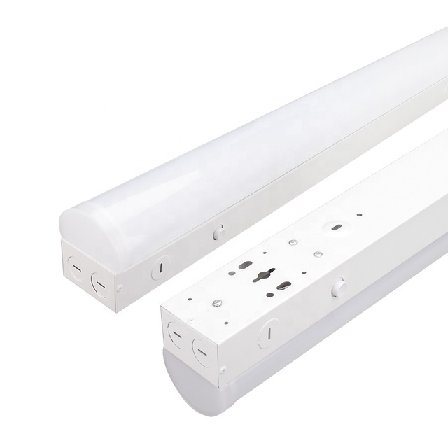 0-10 Dimming 100-277V UL DLC 2FT 4FT 8FT Linear Strip Light Slim Design School Office Lighting LED Batten