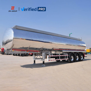 Semirremolque Cisterna de Aluminio de 3 Ejes y 60 Toneladas con Suspensión Neumática para Transporte de Combustible/Aceite/Líquido a <span class=keywords><strong>Egipto</strong></span>/Arabia Saudita - Product Image 2