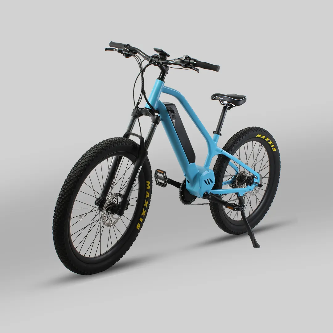 eu warehouse electric bike 750w 1000w mid motor big battery long range electric fat tire bike electric bicycle