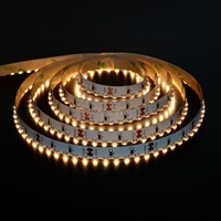 Berbagai Pola Dekorasi Iklan Tampilan Samping ETL 5 Tahun Garansi 15.6W SMD3014 156LED/M 8MM PCB LED Strip Light
