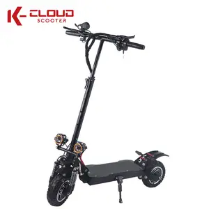 CLOUD, venta al por mayor, Scooter Eléctrico para adultos, W 2400, motor dual, scooter eléctrico rápido con asiento, Scooter plegable de dos ruedas