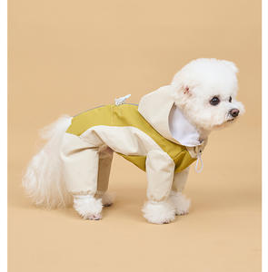 Mono de cuatro patas con bloques de color <span class=keywords><strong>para</strong></span> <span class=keywords><strong>perros</strong></span>, <span class=keywords><strong>ropa</strong></span> <span class=keywords><strong>para</strong></span> mascotas, chaqueta impermeable de poliéster <span class=keywords><strong>para</strong></span> exteriores, <span class=keywords><strong>AliExpress</strong></span> Cross-Border - Product Image 4