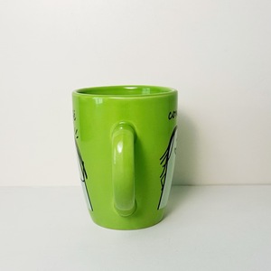 Mug en céramique incurvé à poignée, personnalisable avec logo d'entreprise, idéal pour la promotion, la publicité, ou comme cadeau, tasse à eau. - Product Image 3