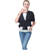 Baby Wrap Ergo Carrier Sling Bằng Cách Quấn Buồn Ngủ-Màu Đỏ-Dành Cho Bé Từ Sơ Sinh Đến 35 Lbs Hoặc Khoảng 18 Tháng