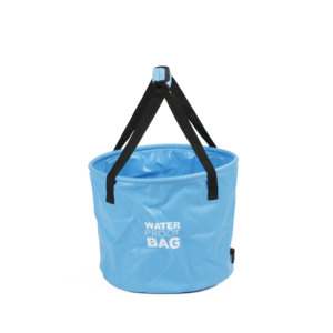 Thùng có thể gập lại Thùng đựng nước gấp gọn chậu rửa di động ngoài trời rửa xe màu xanh lá cây - Product Image 3