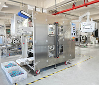 Machine d'emballage de capsules de lessive à 4 chambres à grande vitesse et faible coût Guangzhou TC, machine de fabrication de dosettes de détergent contrôlée par PLC