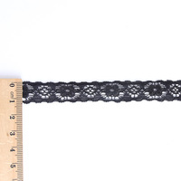 Petite garniture en dentelle de 1 à 2cm, dentelle de composition en nylon 100%, garniture de conception spéciale pour lingerie et robes pour femmes