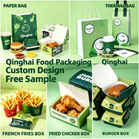 Boîte à lunch jetable pour restaurant, boîte à bento pour la restauration rapide avec laminage mat et gaufrage, boîte en papier kraft adaptée aux sushis