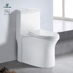 Cupc Certificate Factory Direct Round Commode Washdown <strong>Toilet</strong> Water Closet Ceramic One Piece <strong>Toilet</strong> for Bathroom - Product Image 1