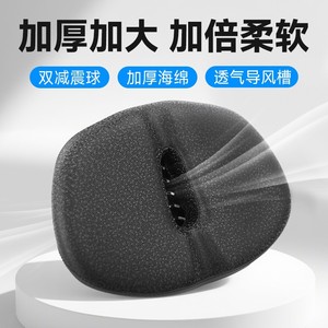 Sillín de bicicleta de montaña con cojín de esponja extra suave, cómodo para adultos unisex, asiento ensanchado y agrandado - Product Image 2