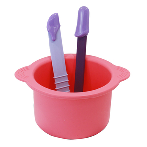 Forros de Silicona Fáciles de Limpiar para Calentadores de Cera de Salón de Belleza, Recipientes de Silicona para Calentamiento de Cera para Depilación en Casa - Product Image 1