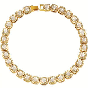 सुरक्षित बकल के साथ कुत्तों और बिल्लियों के लिए स्पार्कलिंग क्रिस्टल डॉग कॉलर - Product Image 2