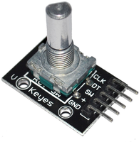 Potentiomètre Module de sortie d'impulsion numérique blocs de construction électroniques KY-040 de Module d'encodeur rotatif à 360 degrés