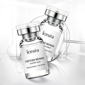 Sérum réparateur anti-âge et éclaircissant personnalisé OEM à base de peptides et d'acide hyaluronique, solution liquide sous marque privée pour le soin du visage - Product Image 1