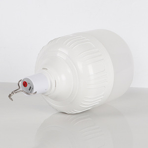 Led Rechargeable Light Bulb Emergency <b>Lamp</b> Outdoor Camping Home Use <b>USB</b> Input 85-265V PC Material - Product Image 1