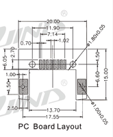 Connecteur offset RJ45 SMT à angle droit à 90 degrés Prise réseau modulaire 8P8C Demi-bouclier mâle/femelle pour carte PCB Cat5e Cat6 Cat6a